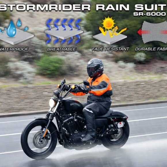 BNWT Stormrider Motorcycle Jacket - Picture 1 of 11